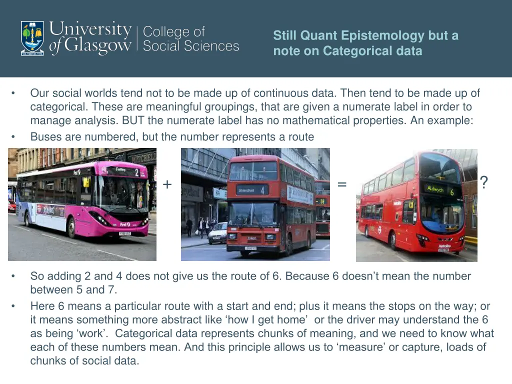 still quant epistemology but a note