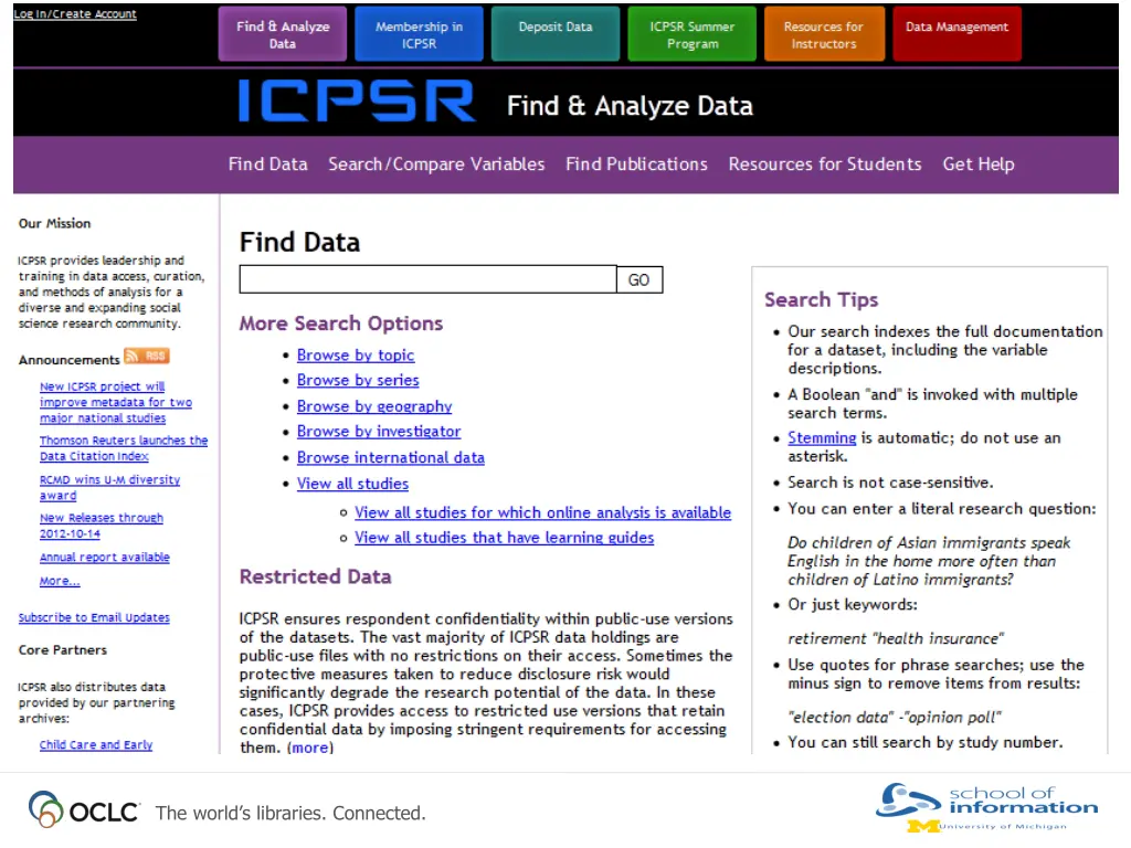 the world s libraries connected