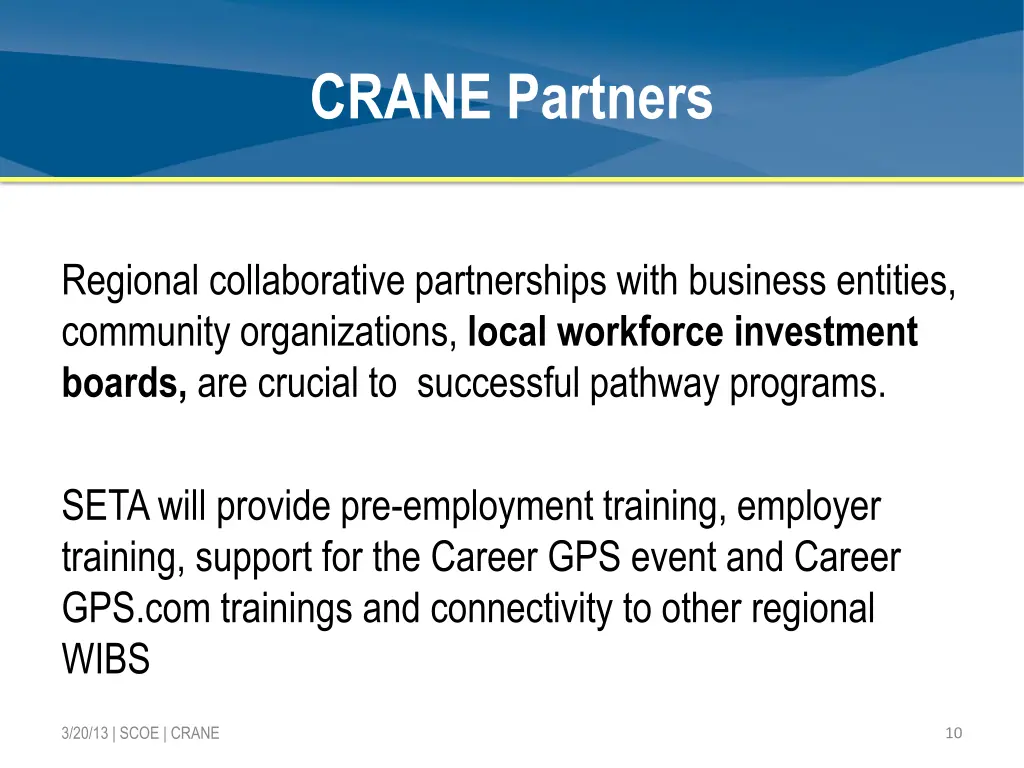 crane partners