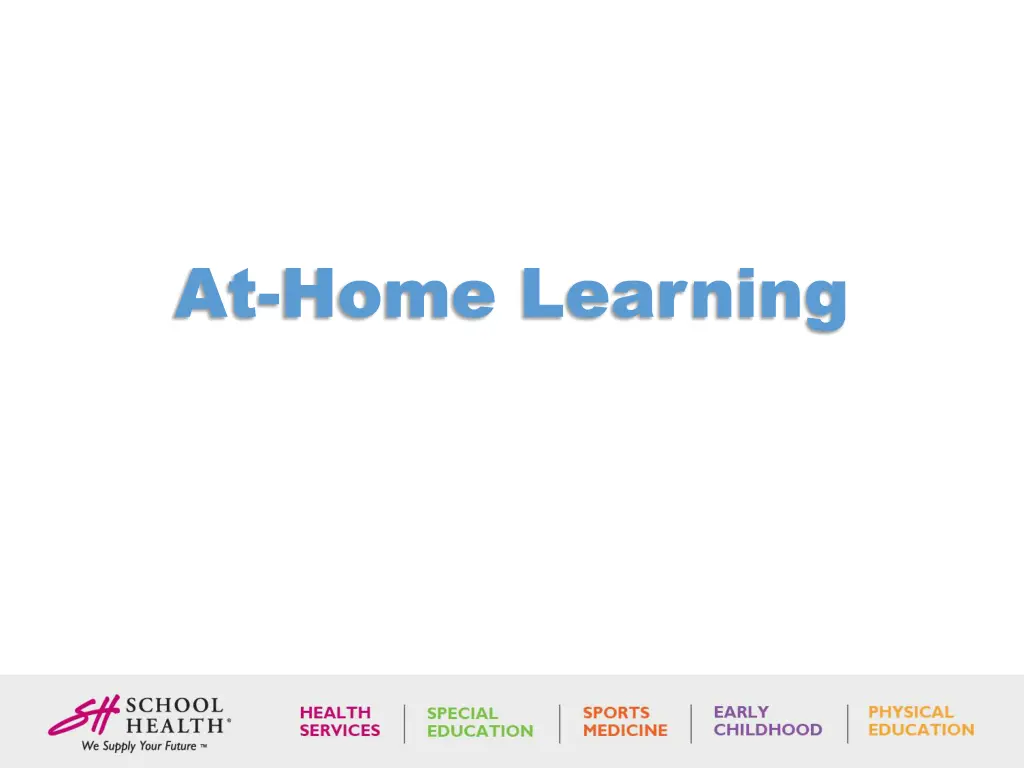 at home learning