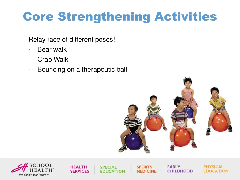 core strengthening activities