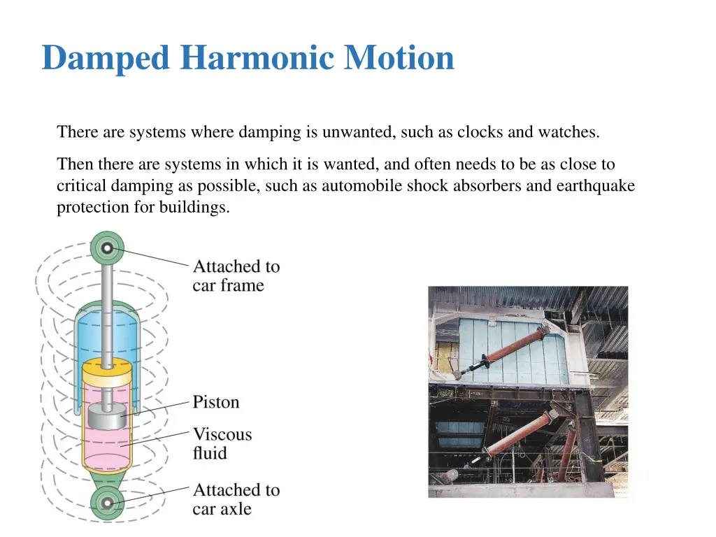 damped harmonic motion 2