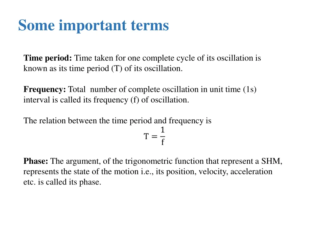 some important terms 1