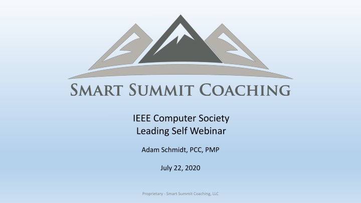 ieee computer society leading self webinar