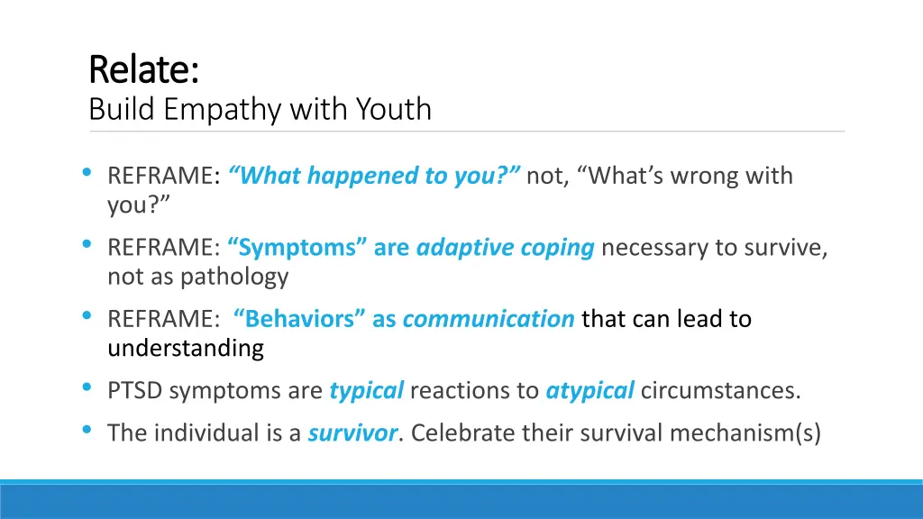 relate relate build empathy with youth