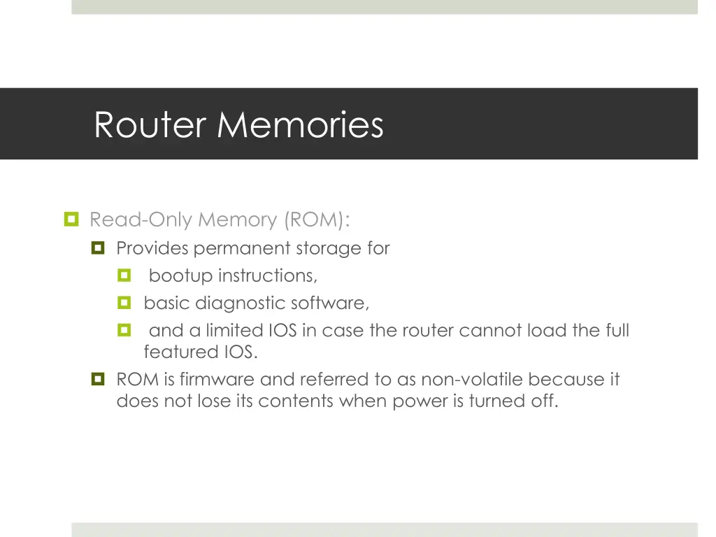 router memories 1