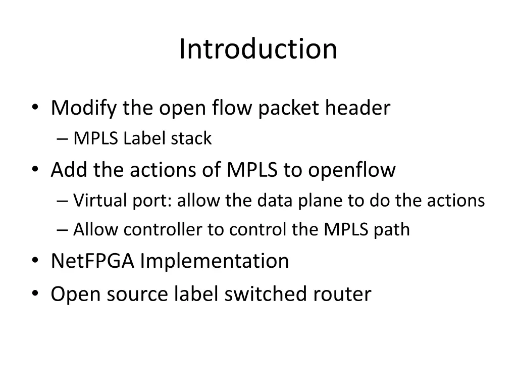 introduction