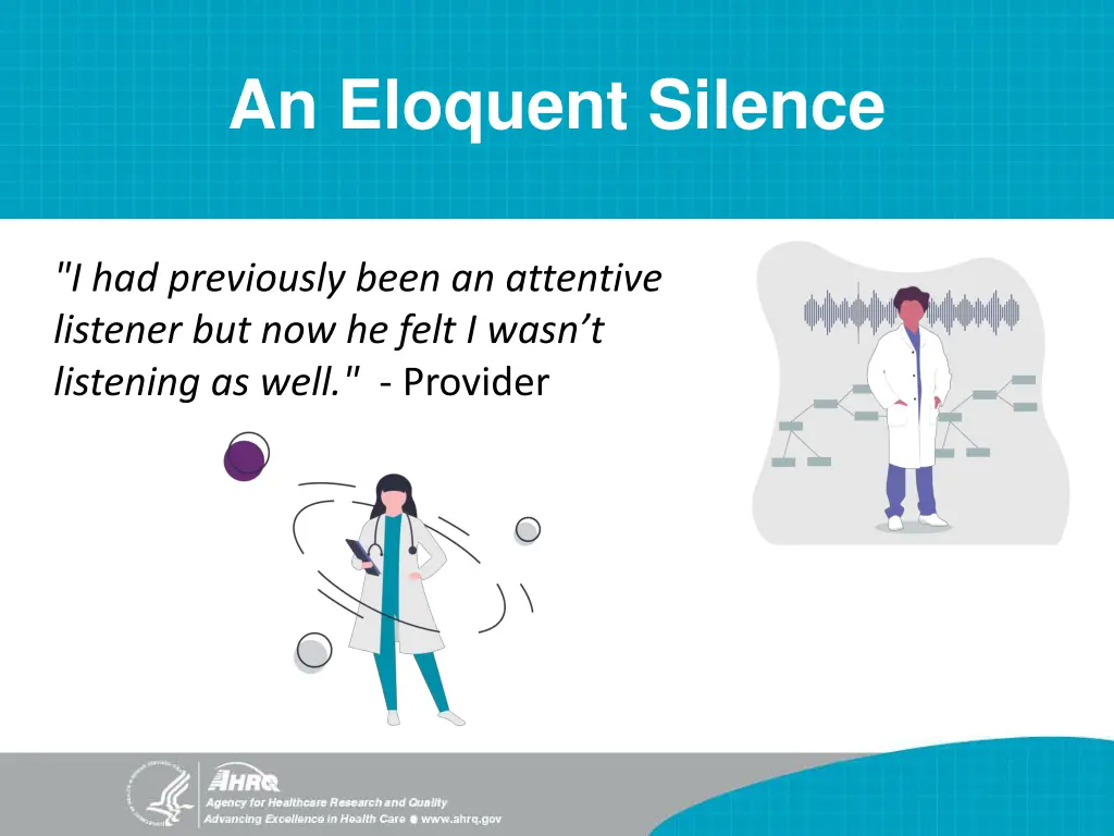 an eloquent silence