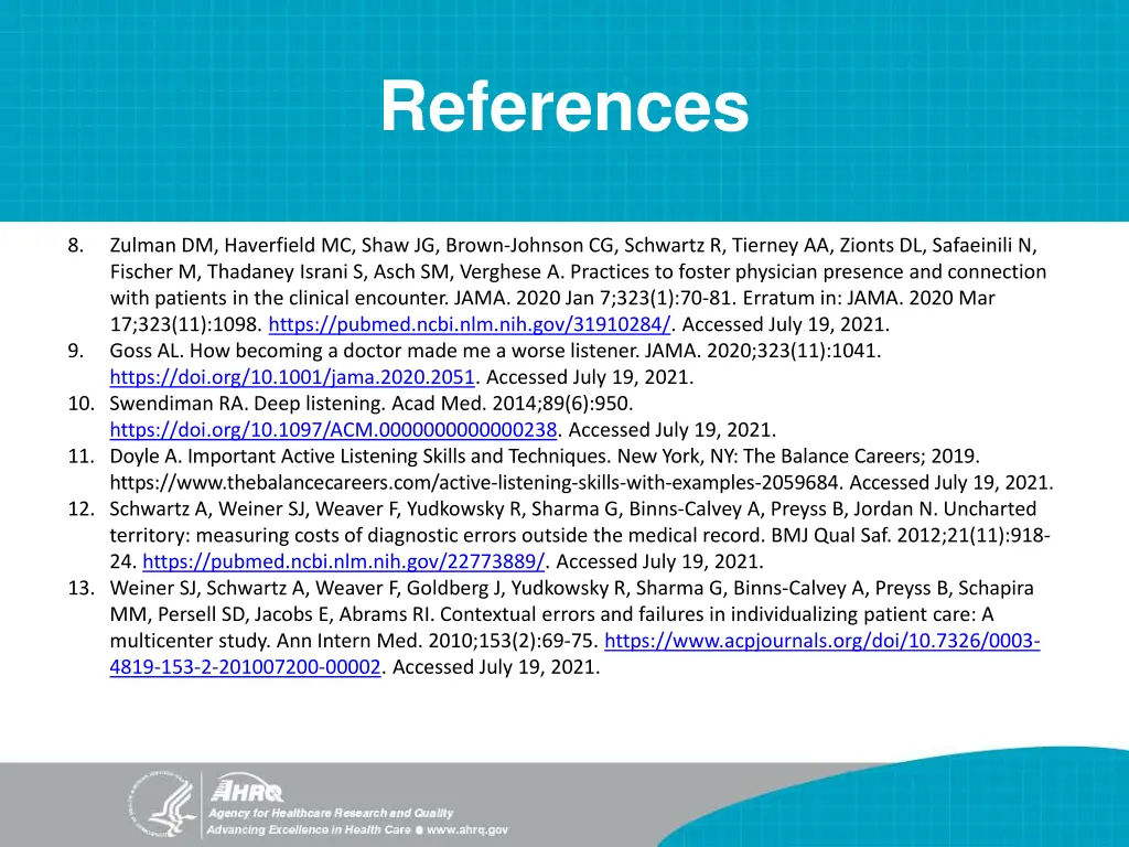 references 1