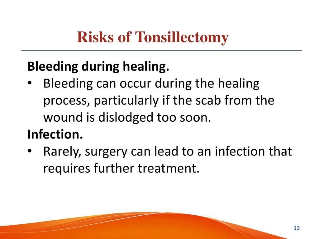 risks of tonsillectomy 2