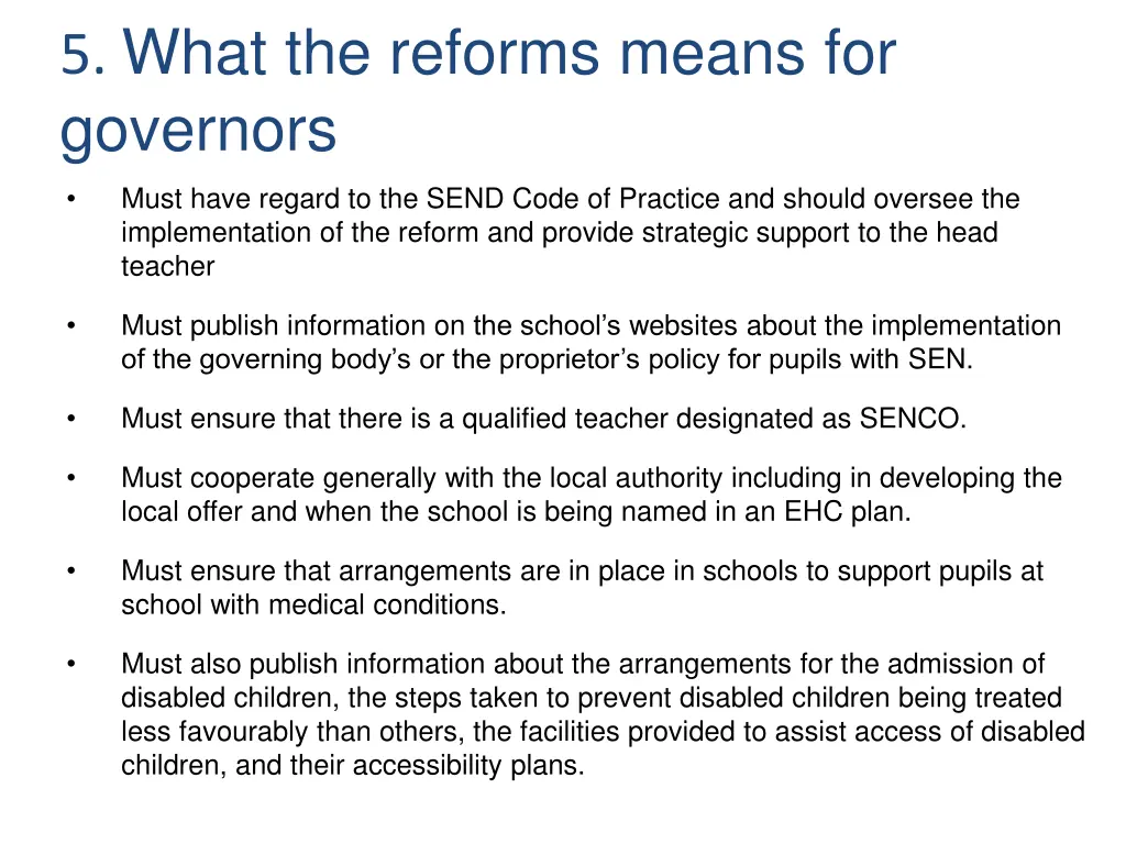 5 what the reforms means for governors