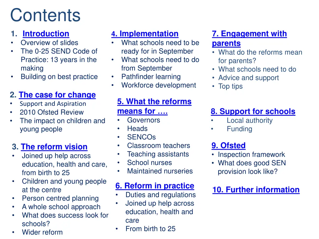 contents