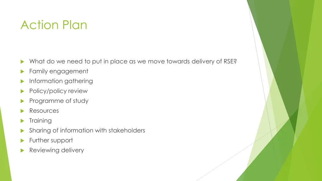 action plan