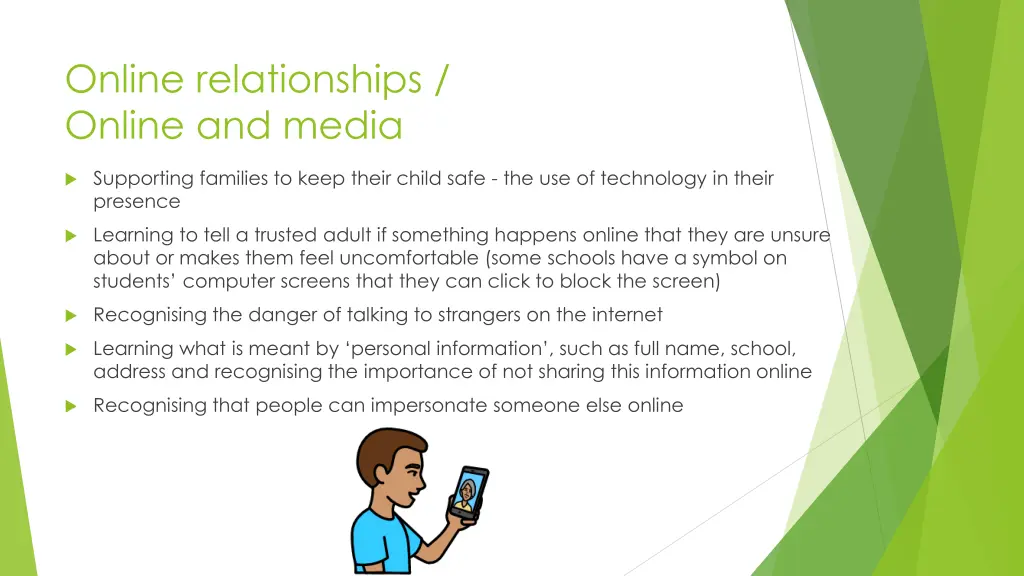 online relationships online and media