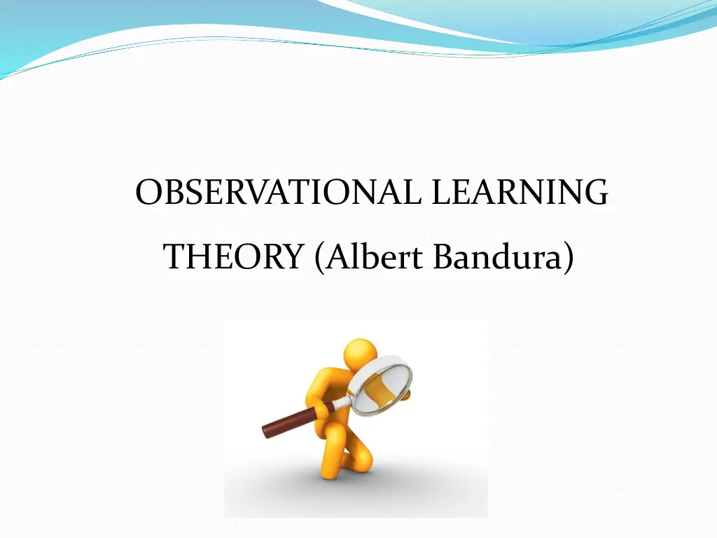 observational learning