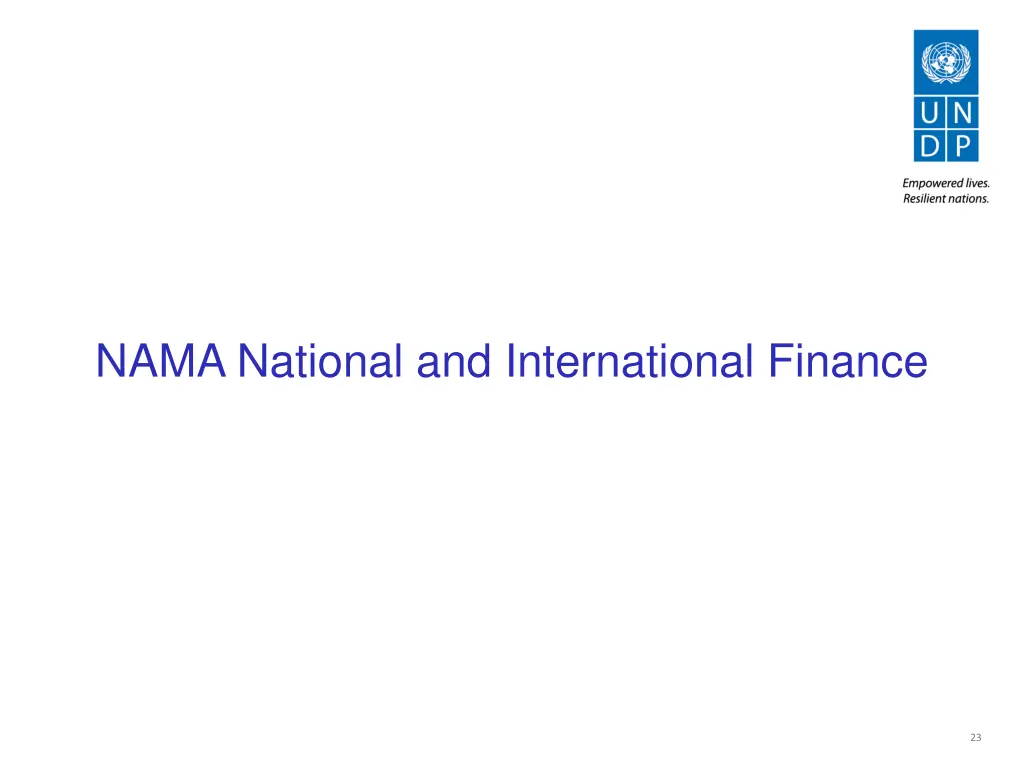 nama national and international finance