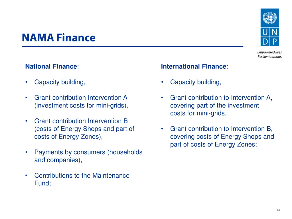 national finance
