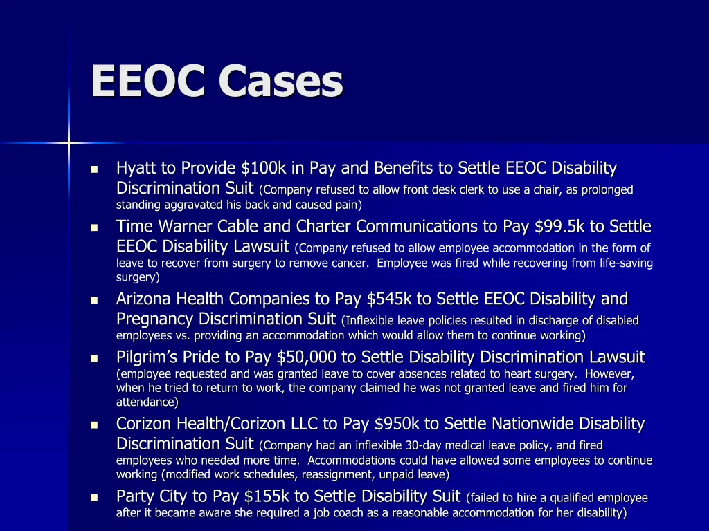 eeoc cases 1