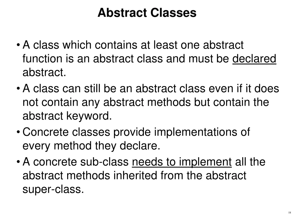 abstract classes 3