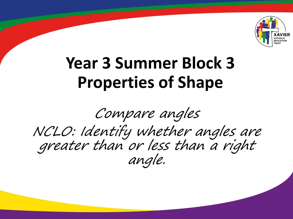 year 3 summer block 3 properties of shape 2