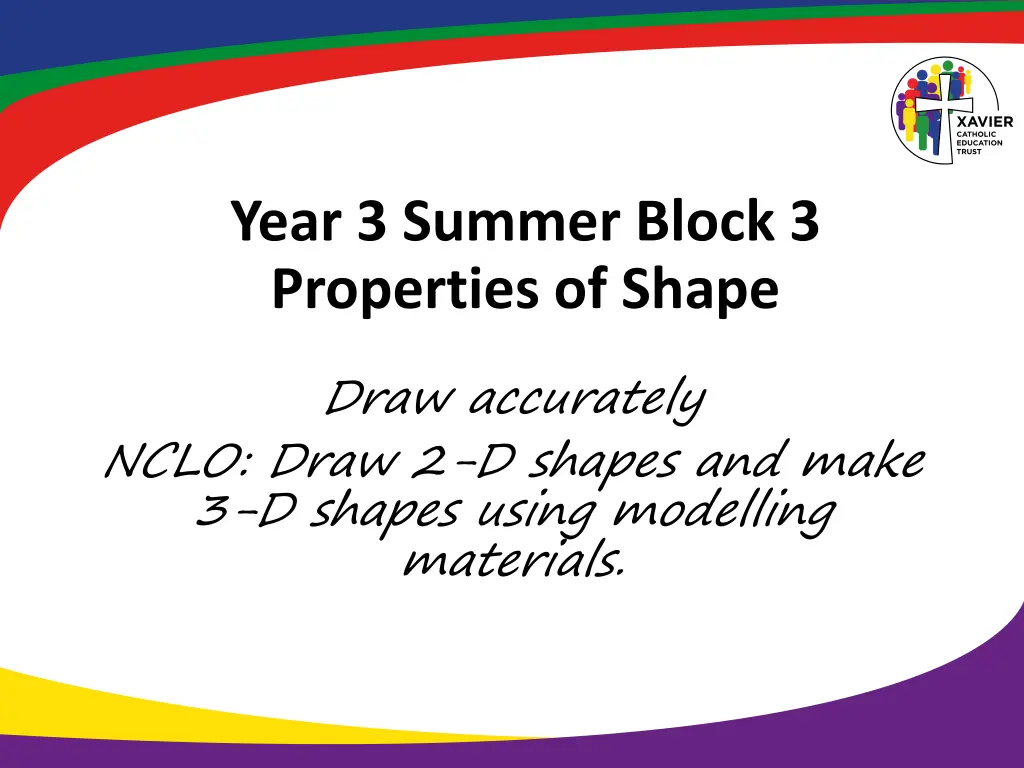year 3 summer block 3 properties of shape 3