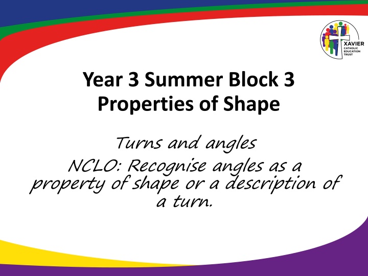 year 3 summer block 3 properties of shape