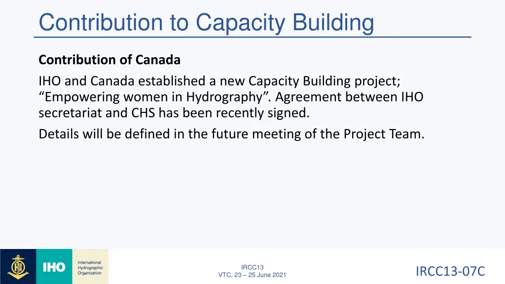 contribution to capacity building 2