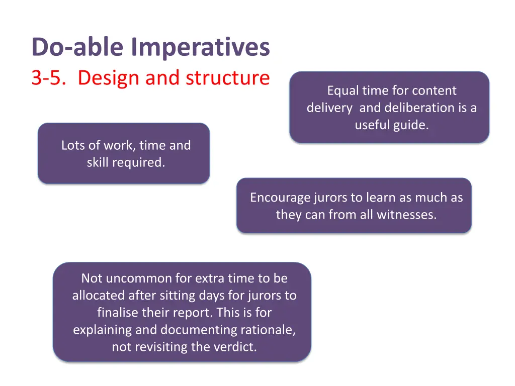 do able imperatives 3 5 design and structure