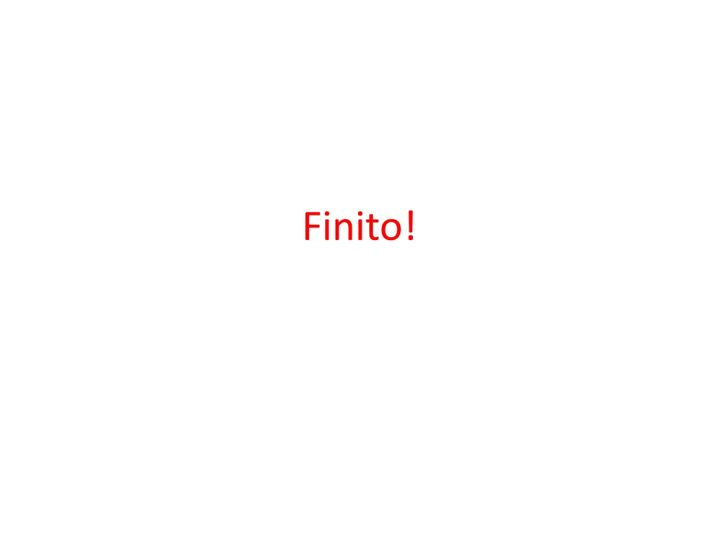 finito