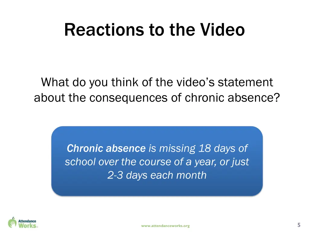 reactions to the video