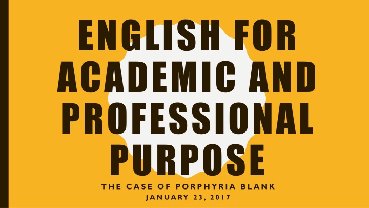 english for academic and professional purpose