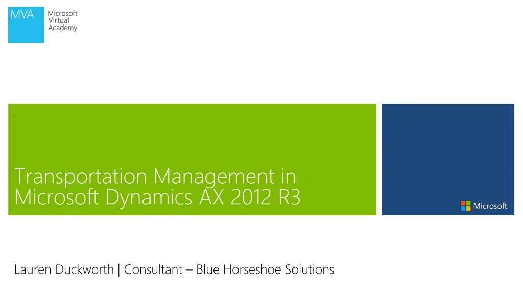 transportation management in microsoft dynamics 1