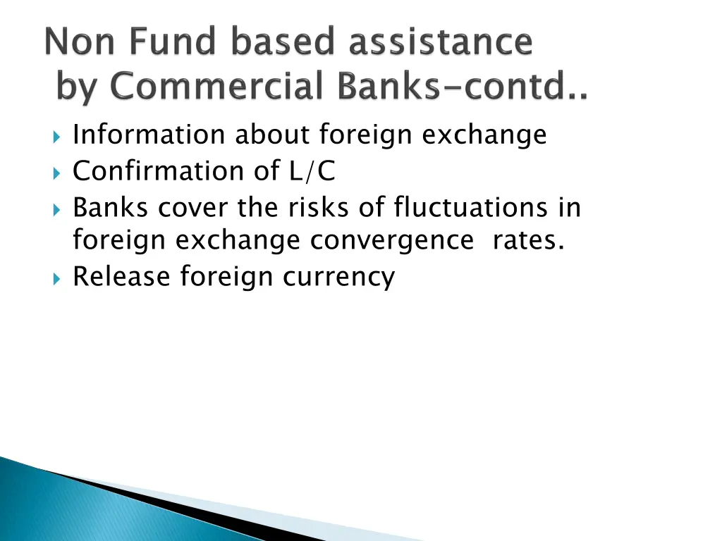information about foreign exchange confirmation