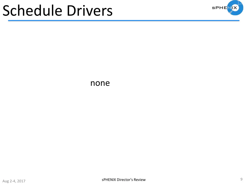 schedule drivers