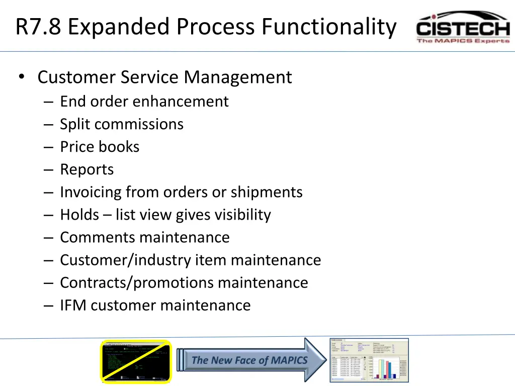 r7 8 expanded process functionality