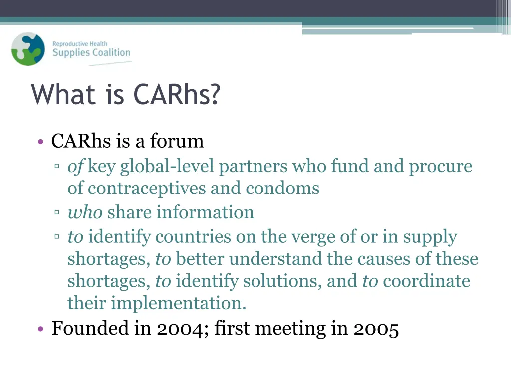 what is carhs