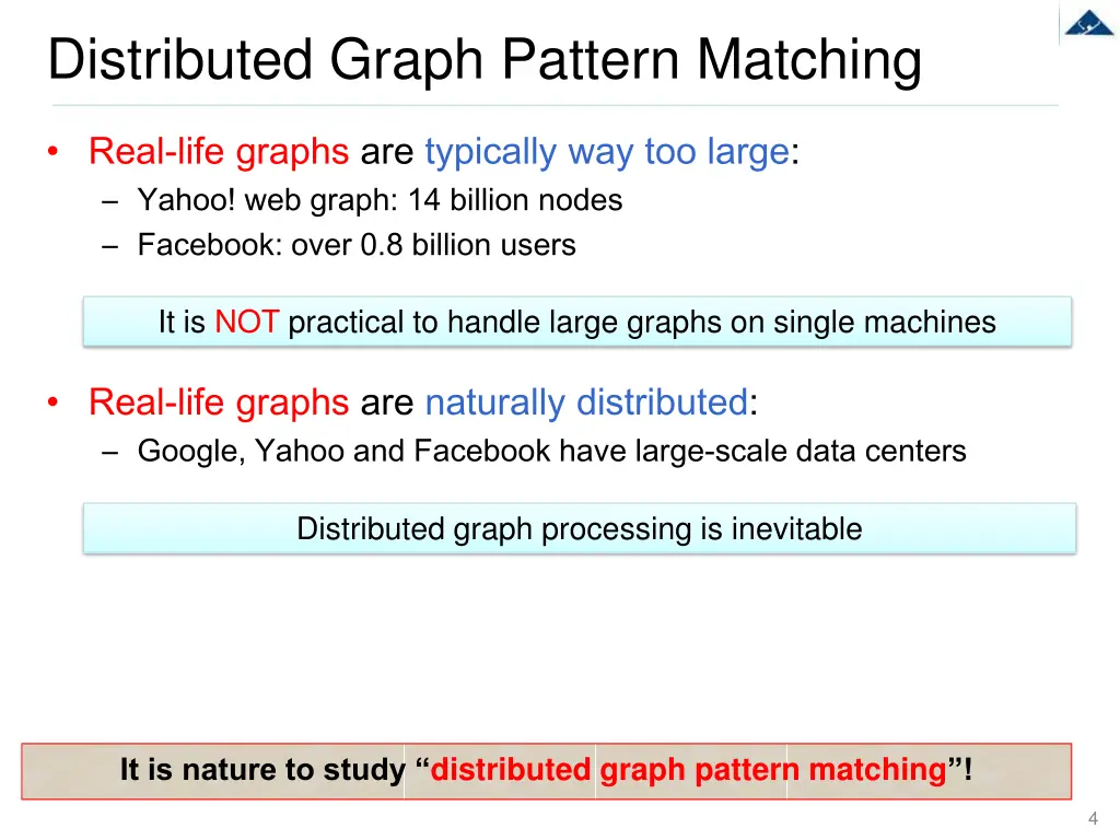 distributed graph pattern matching 1