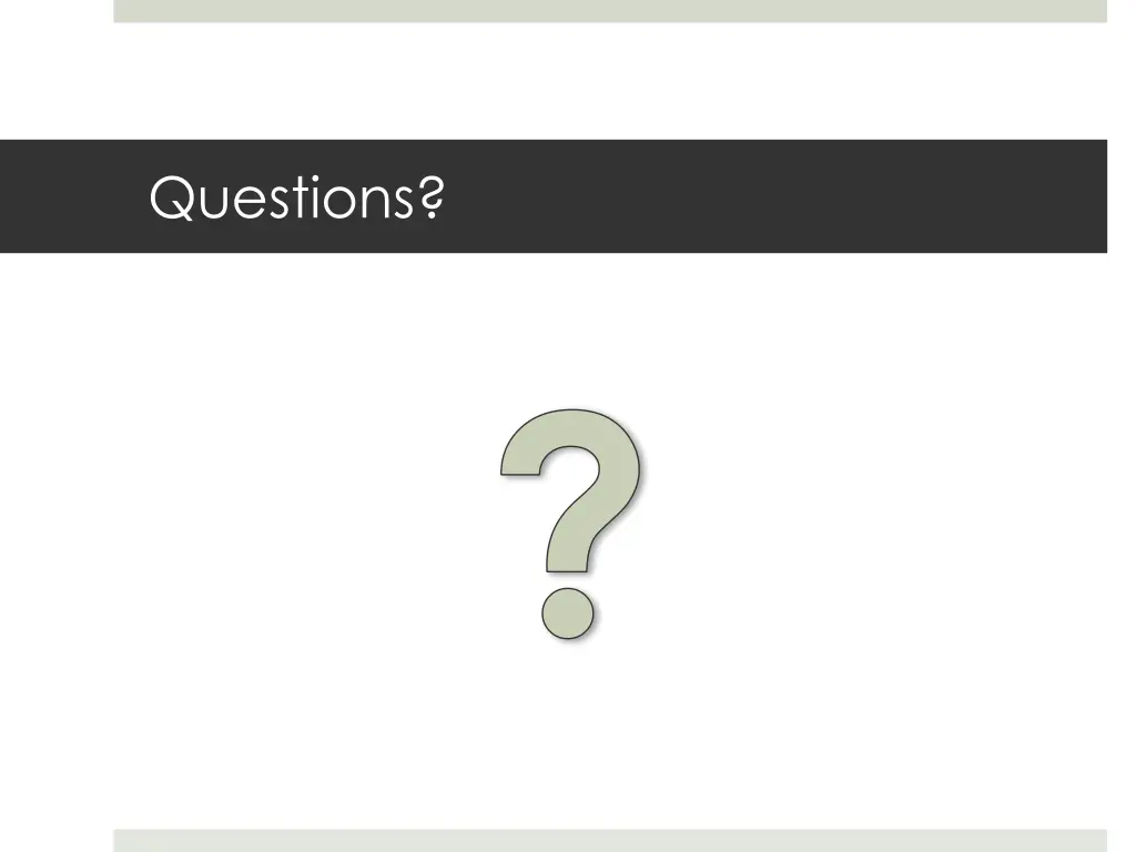 questions