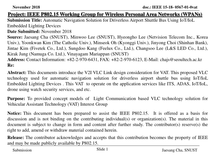 november 2018 project ieee p802 15 working group