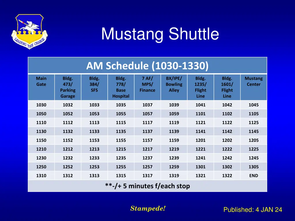 mustang shuttle 1