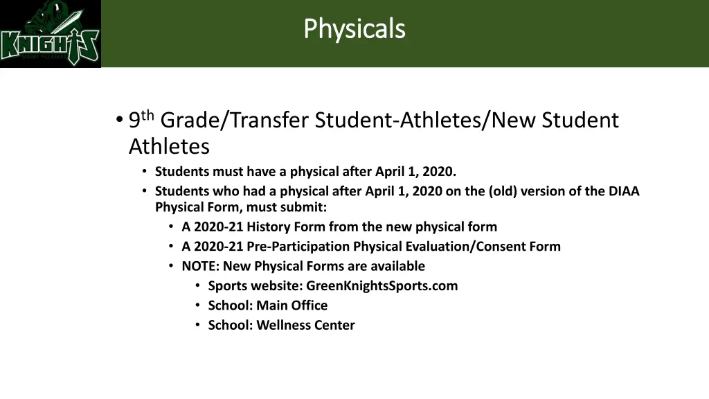 physicals physicals