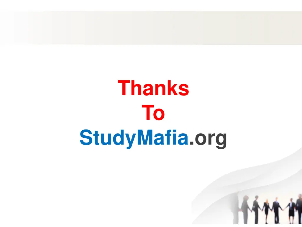 thanks to
