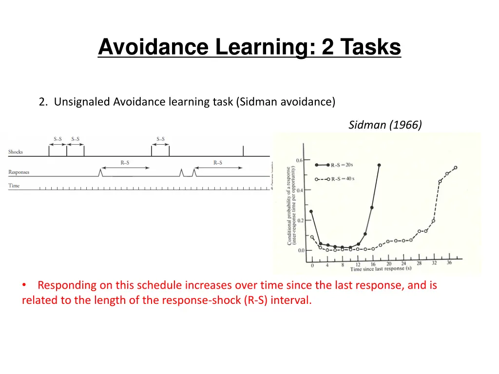 avoidance learning 2 tasks 2