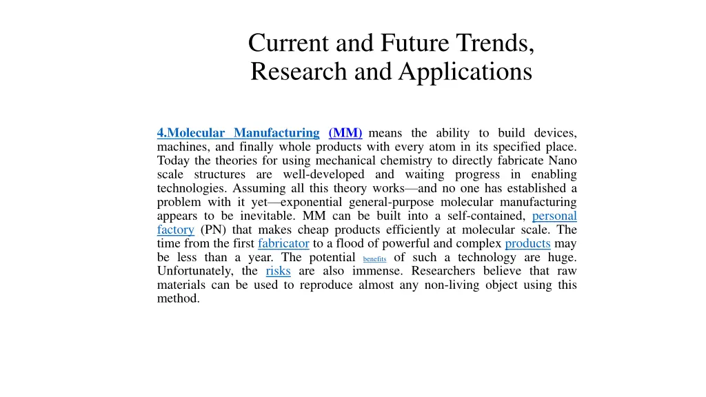 current and future trends research 6