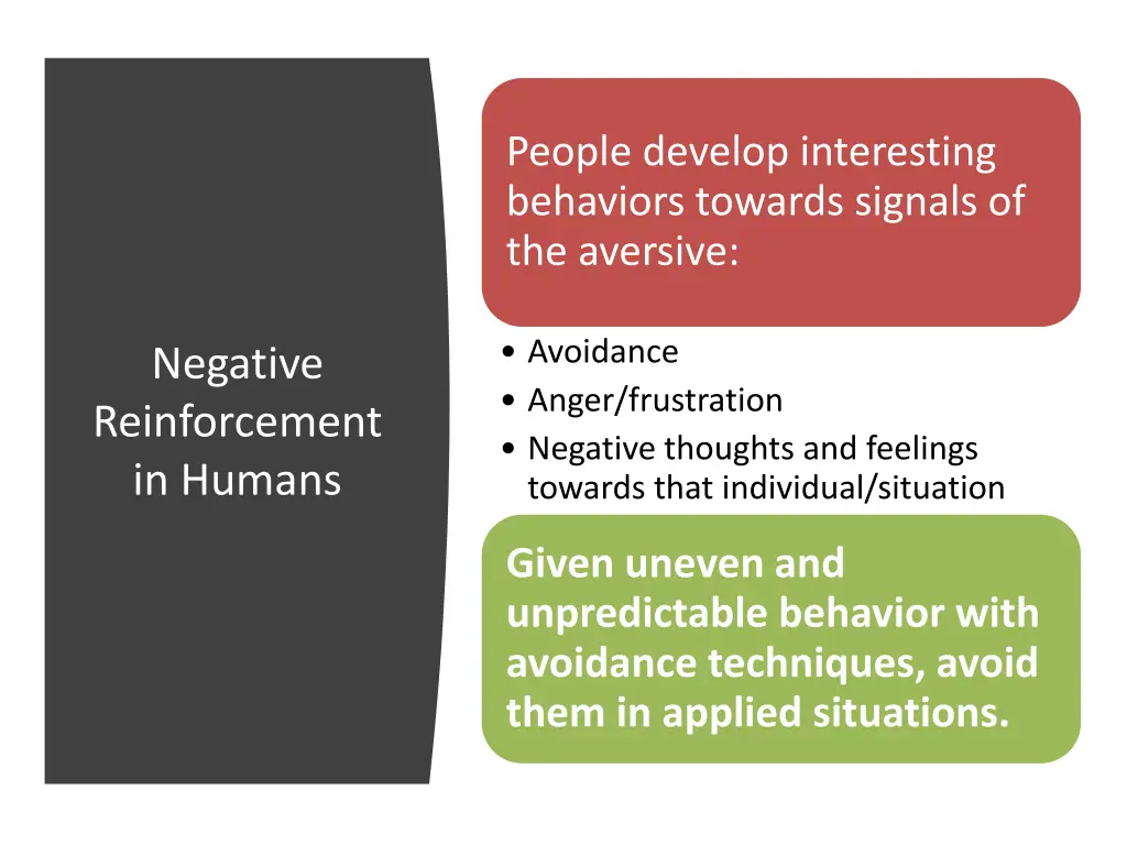 people develop interesting behaviors towards