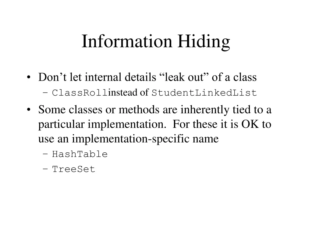 information hiding 1