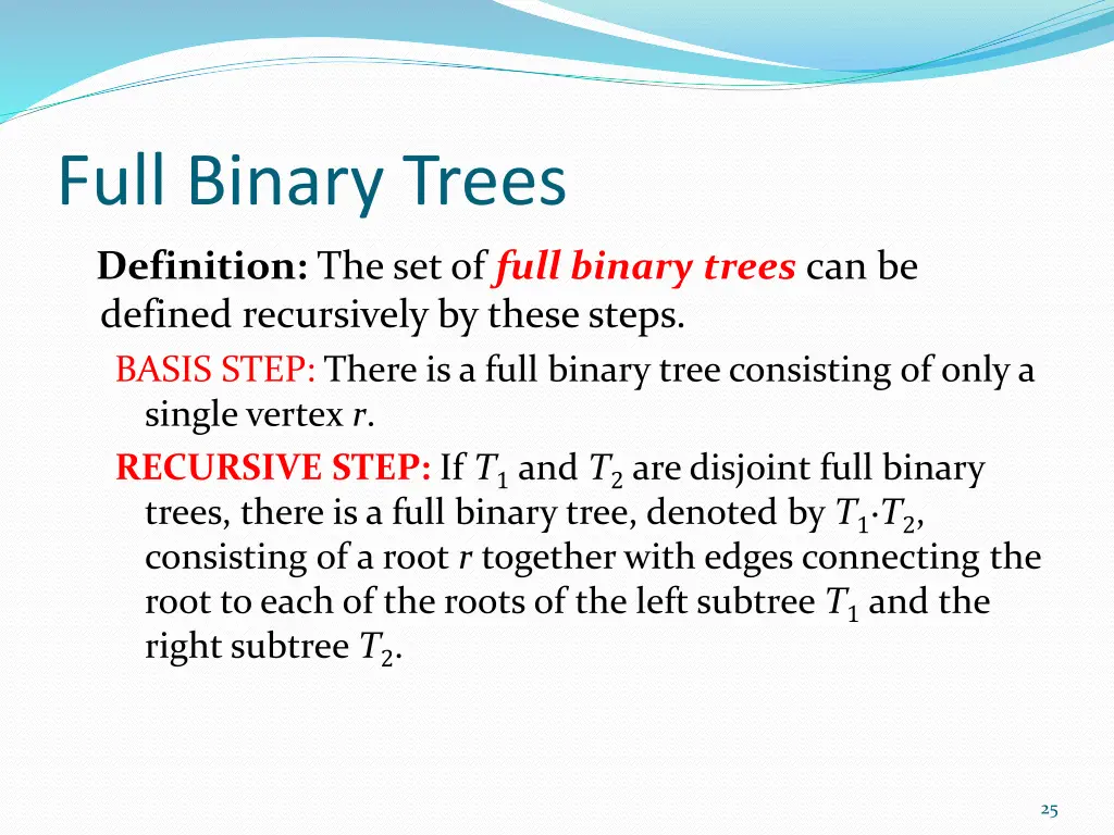 full binary trees
