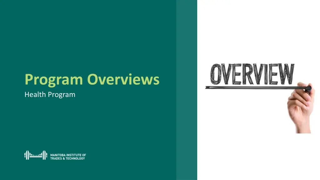 program overviews health program