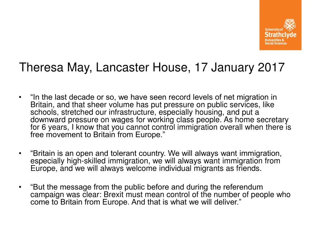 theresa may lancaster house 17 january 2017