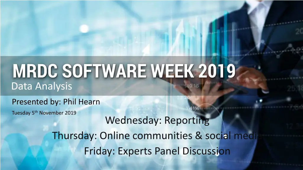 mrdc software week 2019 1